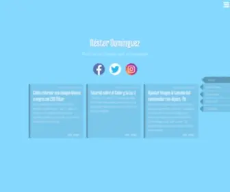 Nestordominguez.com(Néstor Domínguez) Screenshot