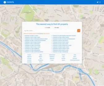 Nestoria.co.uk(The easiest way to search for UK property. Nestoria) Screenshot