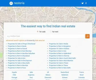 Nestoria.in(The easiest way to find Indian real estate. Nestoria) Screenshot