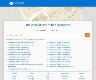 Nestoria.us(The easiest way to search for US homes. Nestoria) Screenshot