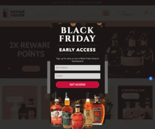 Nestorliquor.com(Nestor Liquor) Screenshot