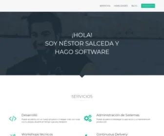 Nestorsalceda.com(Néstor Salceda) Screenshot