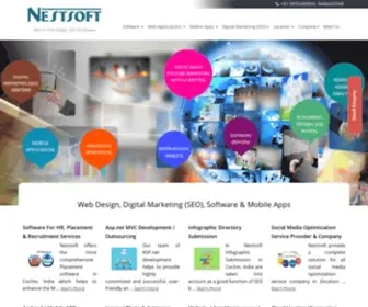 Nestsoft.in(Website Design in Cochin) Screenshot