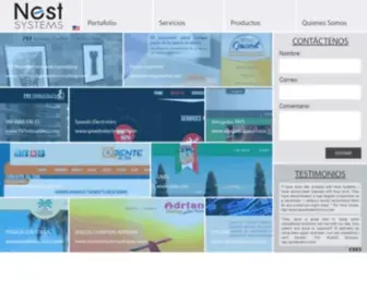 Nestsystems.com(Diseño paginas web margarita) Screenshot