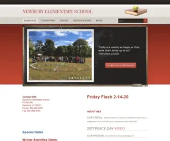 Nesvt.org(Newbury Elementary School) Screenshot