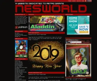 Nesworld.com(NES WORLD) Screenshot