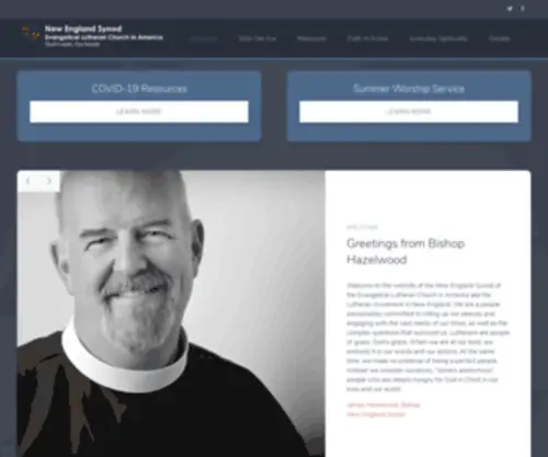 Nesynod.org(New England Synod) Screenshot