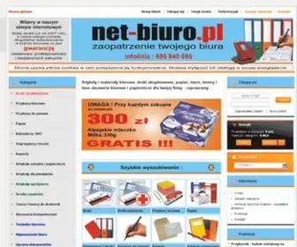 Net-Biuro.pl(ArtykuĹy biurowe) Screenshot