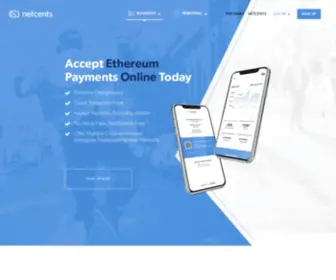 Net-Cents.com(Netcents is the leading crypto payment gateway processor for merchants. inc) Screenshot