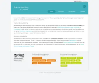 Net-Developer.nl(Erik van den Berg) Screenshot