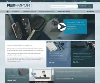 Net-Import.dk(Din forhandler af ekstraudstyr) Screenshot