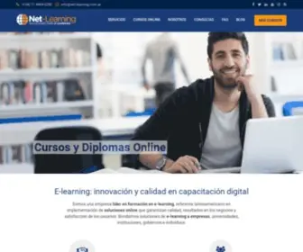 Net-Learning.com.ar(Soluciones para e) Screenshot