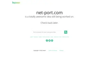 Net-Port.com(Net-Port Internet Services) Screenshot