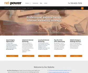 Net-Powerinc.com(Vienna VA) Screenshot