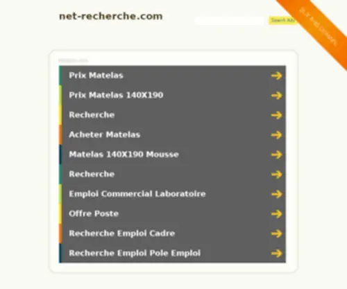 Net-Recherche.com(Net recherche) Screenshot