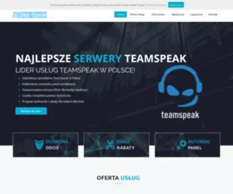 Net-Speak.pl(Serwery TeamSpeak3) Screenshot