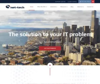 Net-Tech.com(IT Support Services) Screenshot