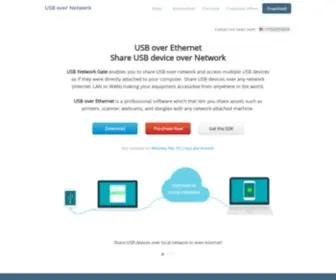 Net-USB.com(USB over Ethernet) Screenshot
