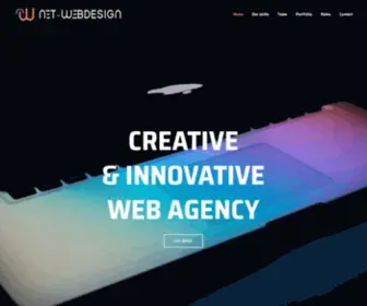 Net-Webdesign.com(Agence Web créative et innovante) Screenshot