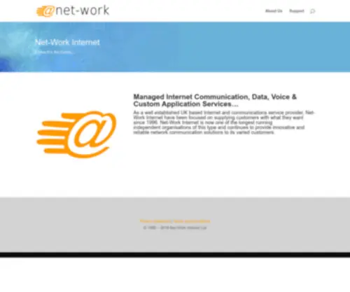 Net-Work.net.uk(Net-Work Internet) Screenshot
