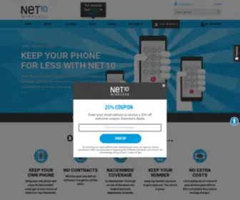 Net10Sim.com(UltraDNS Client Redirection Service) Screenshot