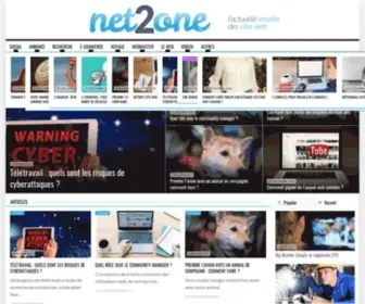 Net2One.fr(L'actualité insolite des sites web) Screenshot