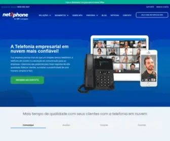 Net2Phone.com.br(Telefonia Em Nuvem Para Empresas) Screenshot