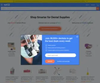 Net32.com(Dental Supplies) Screenshot