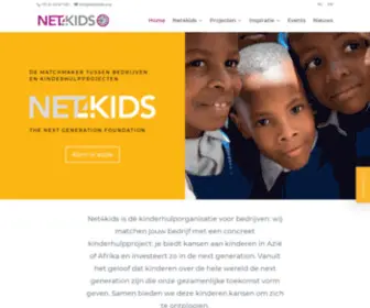 Net4Kids.org(Net4kids Aid Foundation) Screenshot