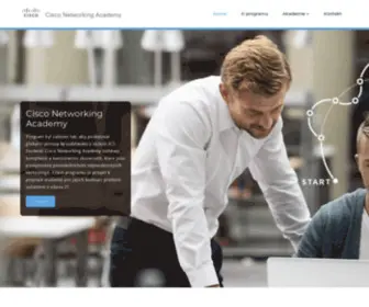 Netacad.cz(Cisco Networking Academy) Screenshot