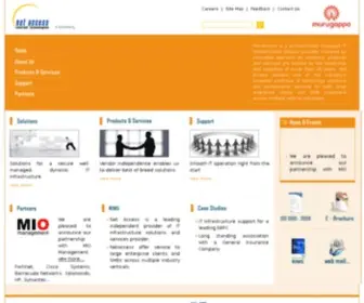 Netaccess-India.com(Net Access India Limited) Screenshot