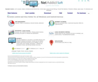 Netaddictsoft.com(Controle parental PC) Screenshot