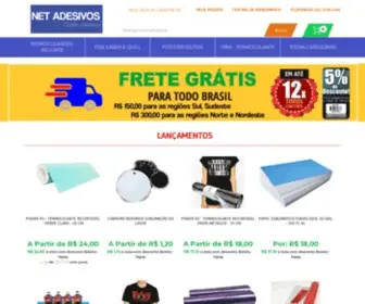 Netadesivos.com.br(NET ADESIVOS) Screenshot