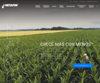Netafim-Latinamerica.com(Riego Netafim) Screenshot
