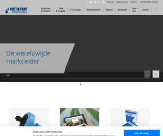 Netafim.nl(Netafim Netherlands) Screenshot