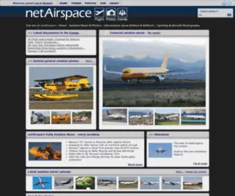 Netairspace.cc(Aviation News & Forum) Screenshot