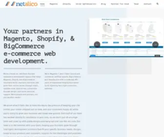 Netalico.com(Netalico Commerce) Screenshot