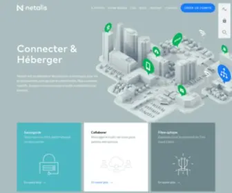 Netalis.fr(Opérateur de solutions numériques B2B) Screenshot