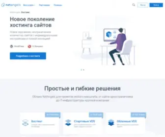 Netangels.ru(Купить хостинг с доменом и SSL от хостинг) Screenshot