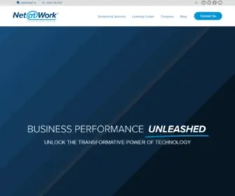 Netatwork.com(Unlocking the Promise of Technology) Screenshot