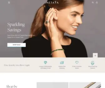 Netaya.com(Designer Fine Jewelry for Less) Screenshot