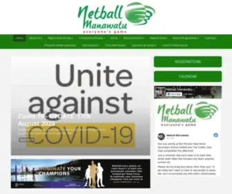 Netballmanawatu.org.nz(Netball Manawatu) Screenshot