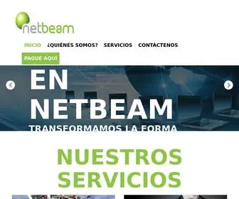 Netbeam.co(Wireless Company) Screenshot