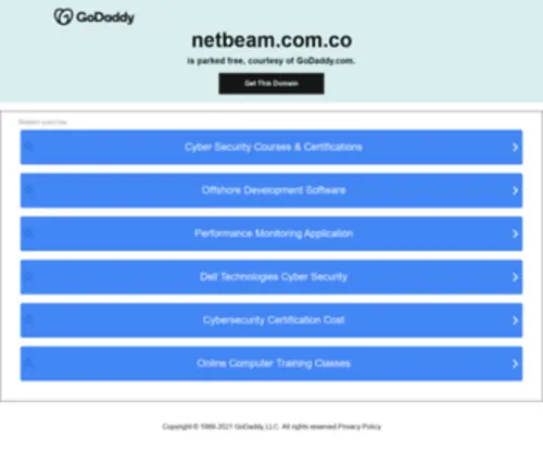 Netbeam.com.co(Wireless Company) Screenshot