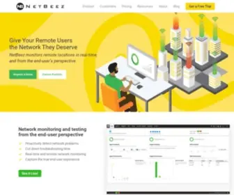 Netbeez.net(Digital Experience Monitoring) Screenshot