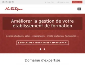 Netbeopen.com(Hébergement de site Web) Screenshot