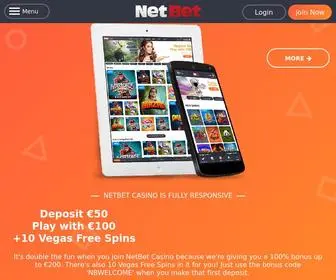 Netbet.com Screenshot