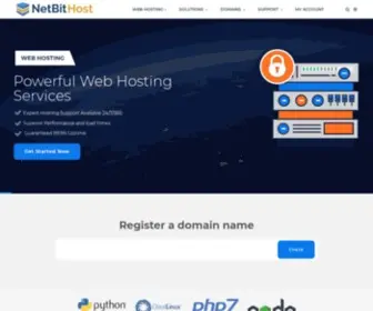 Netbithost.com(Home) Screenshot