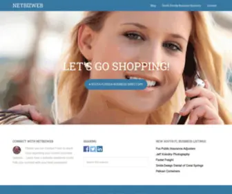 Netbizweb.com(South Florida website design and promotion company boosts profits) Screenshot