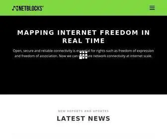 Netblocks.org(Home) Screenshot